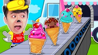 🍧Pica Family Yummy Ice Cream Machine | Desert Ice Cream Challenge | Pica Parody Channel