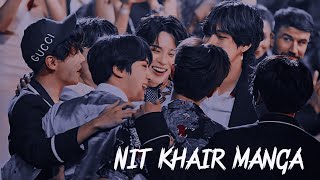 [Hindi Fmv]- ||BTS|| Nit Khair Manga ♥️ {Requested}