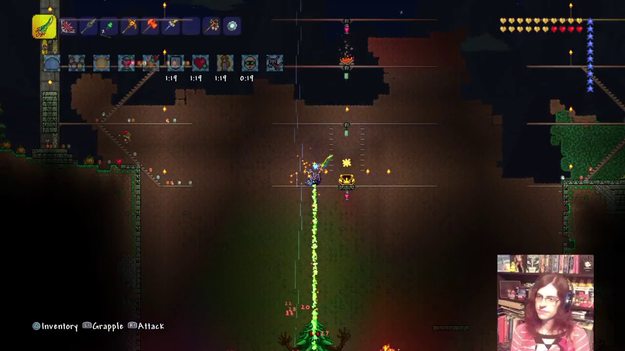 Terraria (PS4) - Livestream - Chatting, BossFarm & Endgame | 