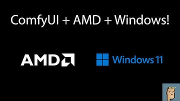AMD GPU + Windows + ComfyUI! Hoe krijg je ComfyUI draaiend op Windows met een AMD GPU!