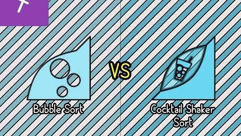 Bubble Sort vs Cocktail Shaker Sort | Sorting Algorithm Fights 7