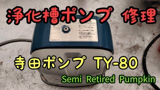 浄化槽ポンプ 3900円で修理