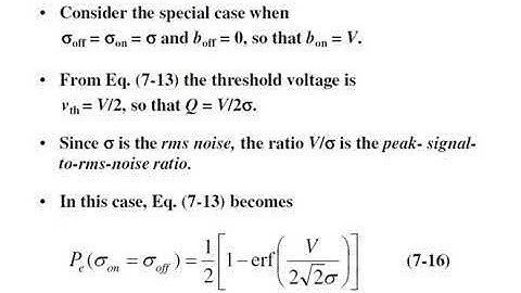module 3 : optical receiver (2)
