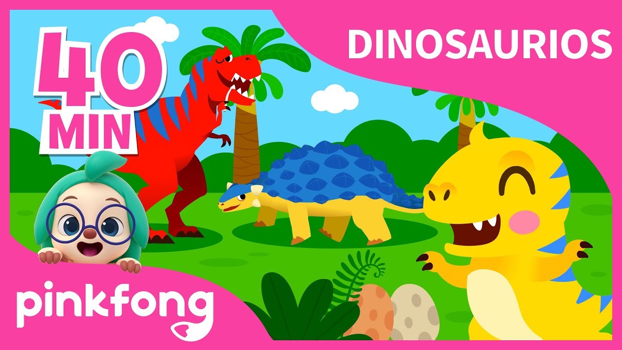 Las Mejores Canciones de Dinosaurios y Bebé T-Rex | +Recopilación | Pinkfong Canciones Infantiles