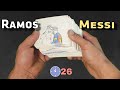 The war of two mythsmessi and ramos fight flipbookhow to make flipbook football