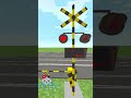 踏切 アニメ 電車 マイクラ ふみきり Trains & Railway Level Railroad crossings Minecraft 046-08