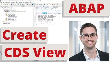 ABAP CDS View | Create your first CDS View in Eclipse