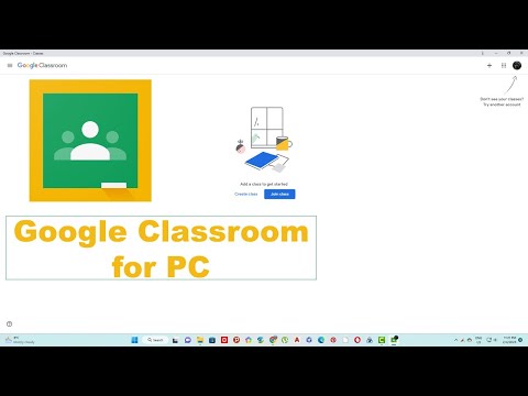 Install google classroom on laptop PC