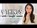 9 Things I Wish I Bought SOONER! *do it now*