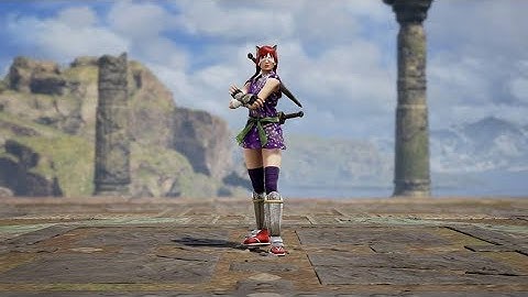 Soulcalibur 6 - How To Make Kunimitsu from Tekken CAS