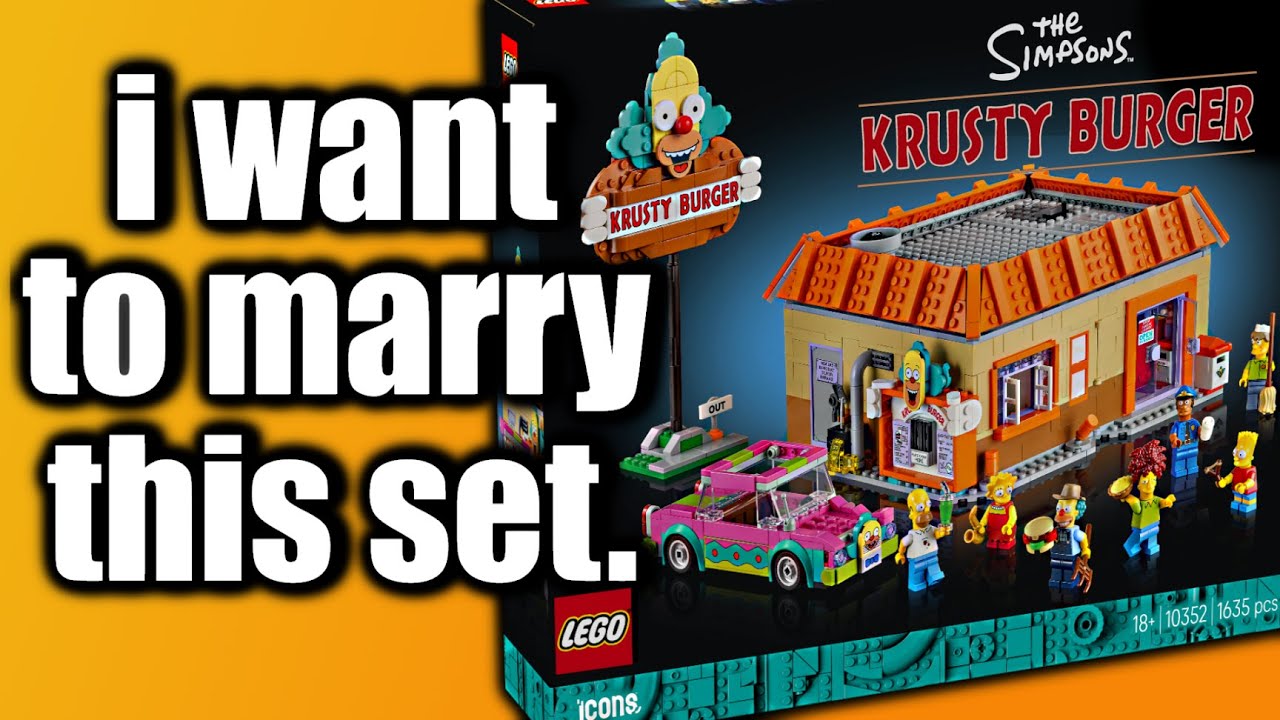LEGO Simpsons Krusty Burger - My Dream Came True 🥹
