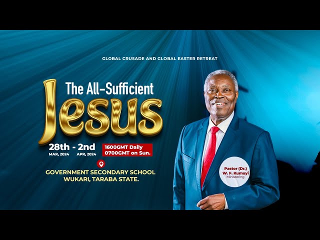 Day 1 || The All-Sufficient Jesus - TWI || GCK class=