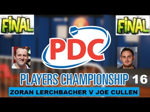 Final: Zoran Lerchbacher v Joe Cullen - Players Championship 16 HD 1080p
