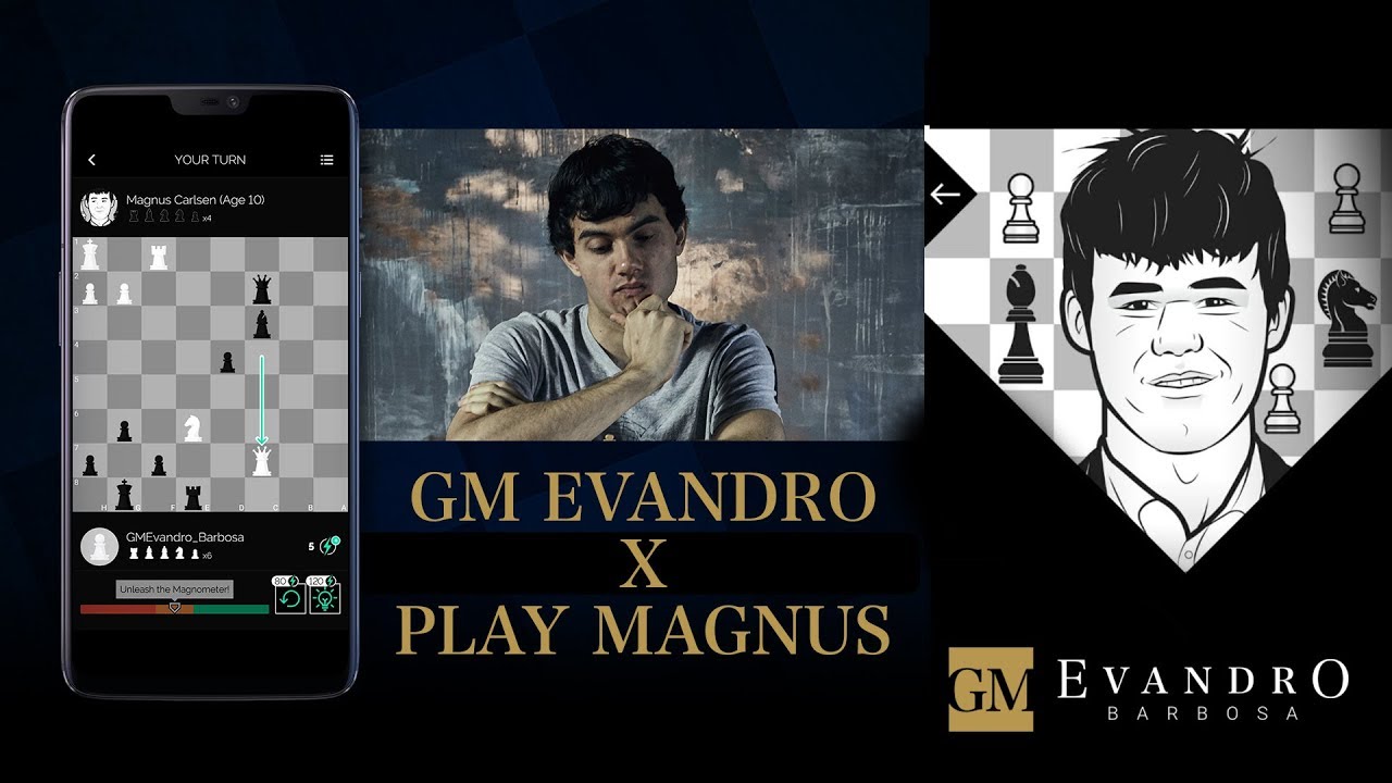 Enfrentando Magnus Carlsen (App PlayMagnus) YouTube