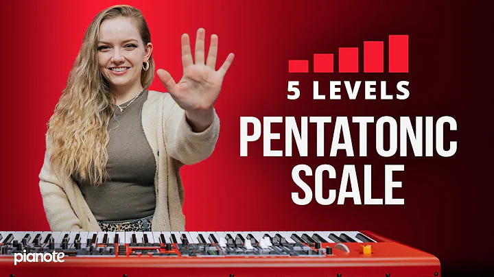 5 Levels Of The Pentatonic Scale⚡️ (Piano Lesson ft. Jemma Heigis)