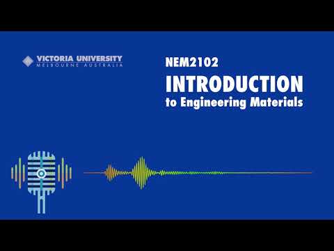 NEM2102 INTRODUCTION TO ENGINEERING MATERIALS