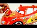 Learn Colors Disney Cars Giant McQueen Bucket The Alphabet Song for Kids