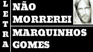 NÃO MORREREI - MARQUINHOS GOMES - LETRA (ALL 41)
