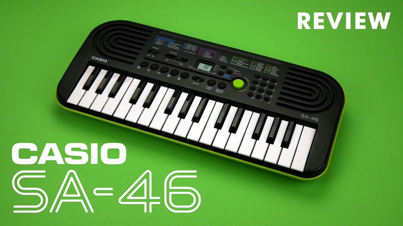 Casio SA-46 Review YouTube