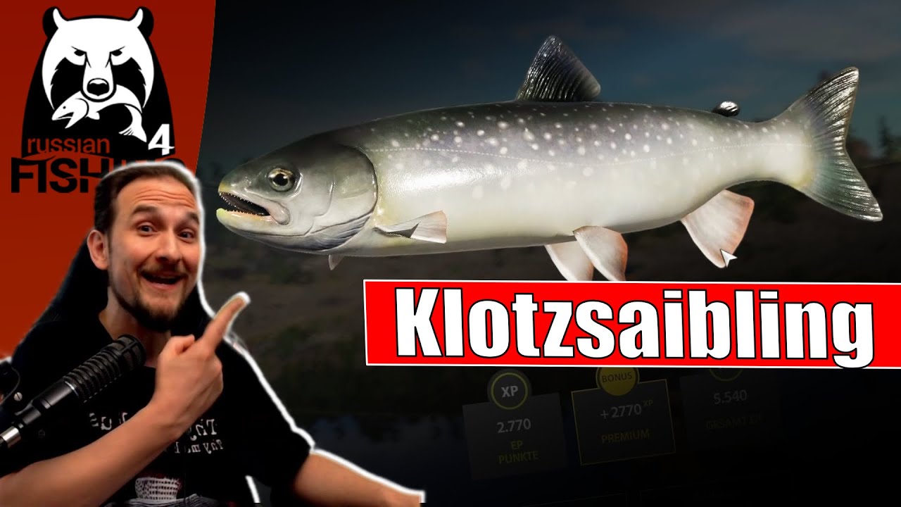 Russian Fishing 4 - Ladogasee - Klotzsaibling auf Köderfisch