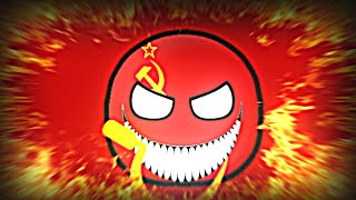 Советский марш из Red alert 3 | Countryballs 9 мая и история войны