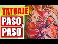 TATUAJE PASO A PASO (Gohan ssj2)