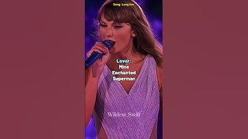 If Speak now’s songs were on a different album || Wildest_Swift #erastour #taylorswift 