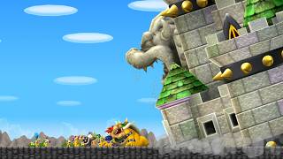 New Super Mario Bros Wii - Bowser Final Boss + Ending & Credits
