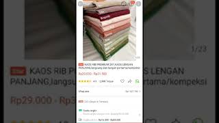 Ootd murah Shopee Haul sekolahan/kuliahan #shorts #shopeehaul #haul