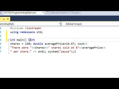 CISC 192 Section 2.16 Programming Style