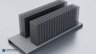 CONVERGE Simulation of a Battery Energy Storage System