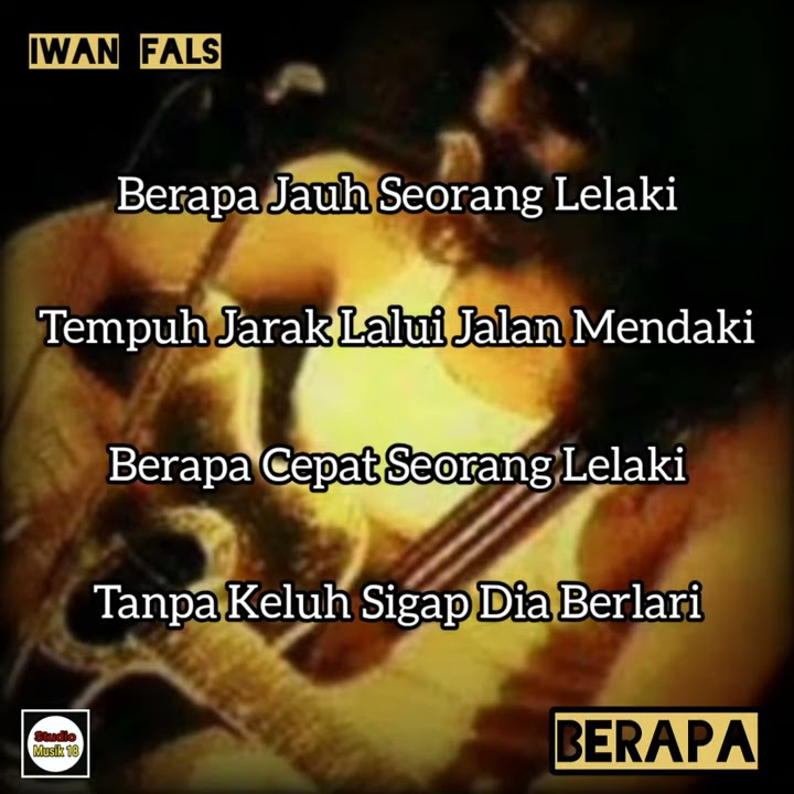 Status WA IG Iwan Fals Terbaru || Berapa