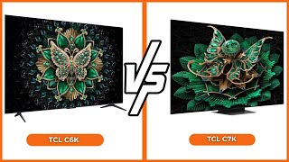 TCL C6K vs TCL C7K Honest Comparison: Best 65 Inch Smart TV For You! | Which Handles Motion Better?