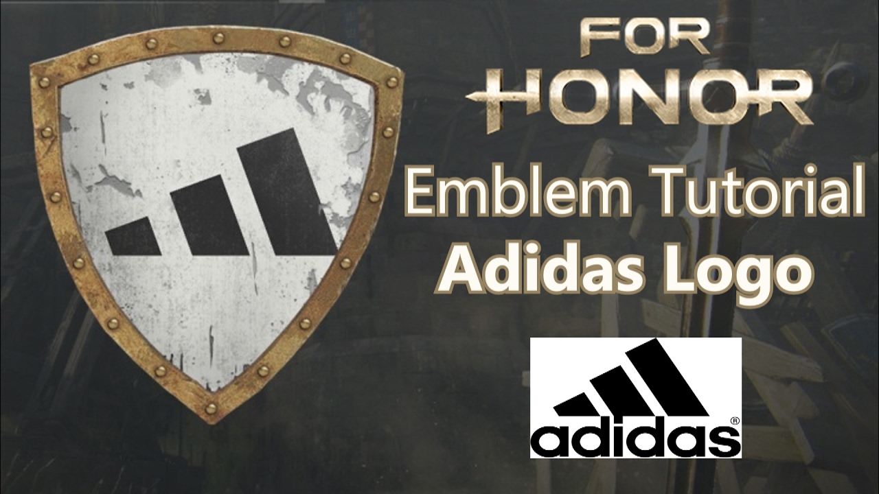 Tutorial Logo Emblem | for honor adidas logo emblem tutorial doovi Tutorial Logo Emblem | for honor adidas logo emblem tutorial doovi