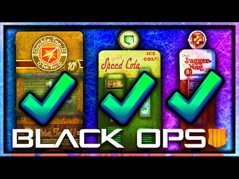 How To Get Juggernog Double Tap Speed Cola In Black Ops 4 Zombies Bo4 Zombies Classic Mode