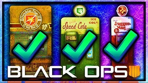 HOW TO GET JUGGERNOG, DOUBLE TAP, & SPEED COLA IN BLACK OPS 4 ZOMBIES? (BO4 Zombies Classic Mode)