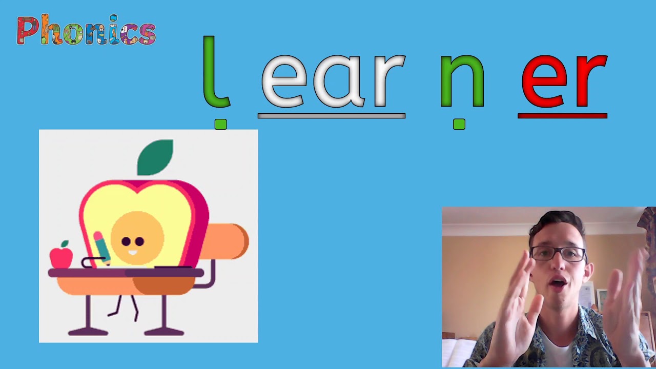 Phonics /ur/ sound as /ear/ trigraph YouTube