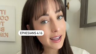 Verse of the day! Ephesians 4:16 🤍 #thejesuschallenge by Madeline Grace  306 views 4 weeks ago 7 minutes, 29 seconds