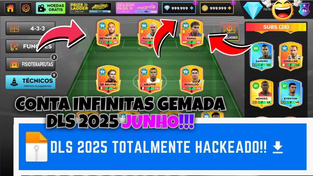 Como Ter Dinheiro Infinito no Dream League Soccer 25!! - DLS 2025 ...