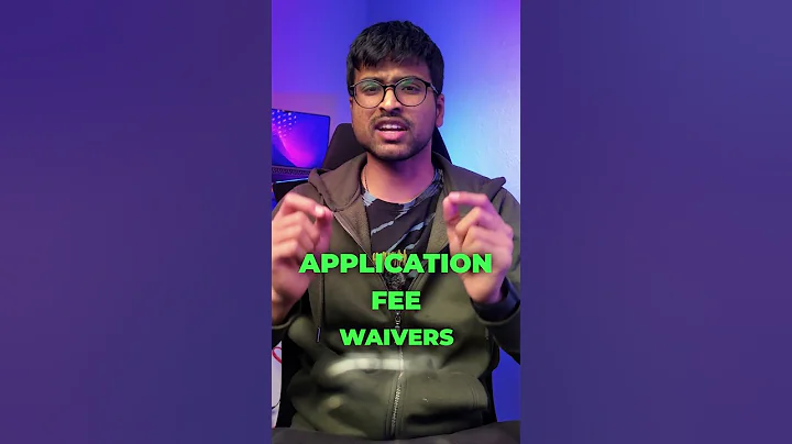 Application FEE WAIVERS! | Apply for Universities for FREE! | తెలుగు | MS in USA 🇺🇸