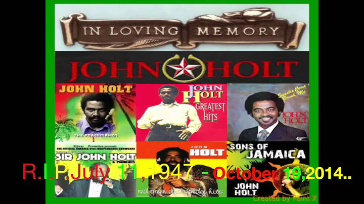 In Loving Memory Of John Kenneth Holt R.I.P.The Mi...