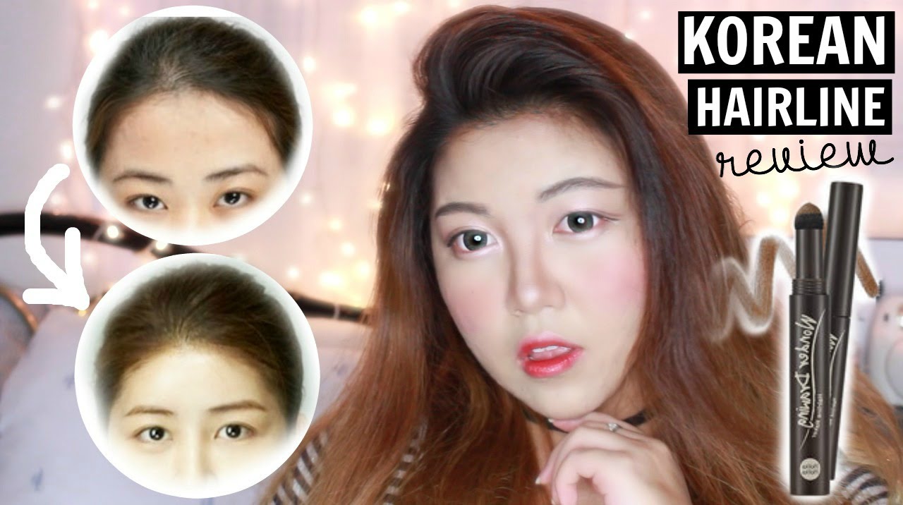 Holika Holika Wonder Drawing Hairline Maker Review YouTube