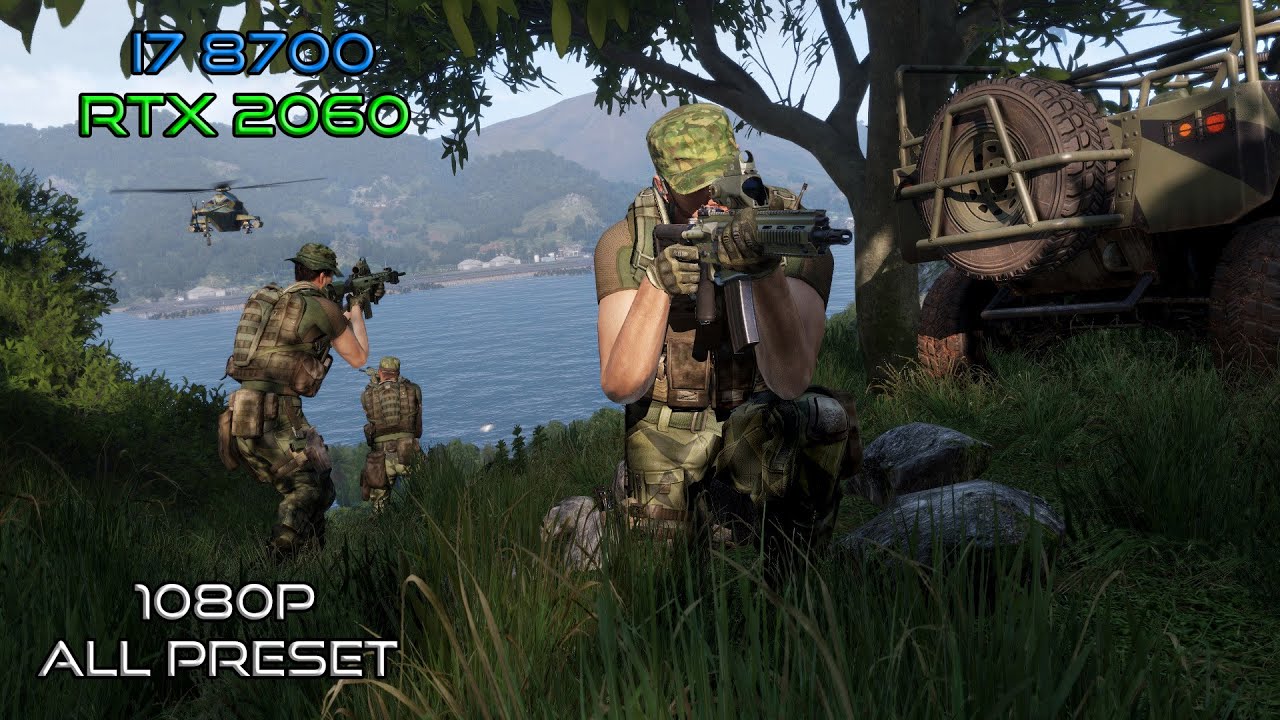 ArmA 3 Benchmarks All Preset | RTX 2060 | i7 8700