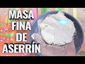 Masa Arcilla Pasta DE ASERRIN FINA CON 3 INGREDIENTES