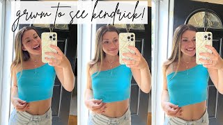 grwm to see kendrick lamar! // outfit, hair, nails, etc.