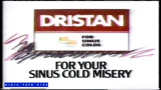 Dristan Sinus Relief Commercial Compilation - 1989