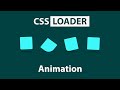 Pure CSS Spinner Animation | CSS Animation