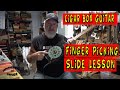 Cigar Box Guitar - Finger Picking Slide Lesson