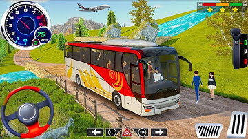 Offroad Bus Simulator 3D Game  - City Coach Bus Simulator Game 2025 - Andriod Gameplay