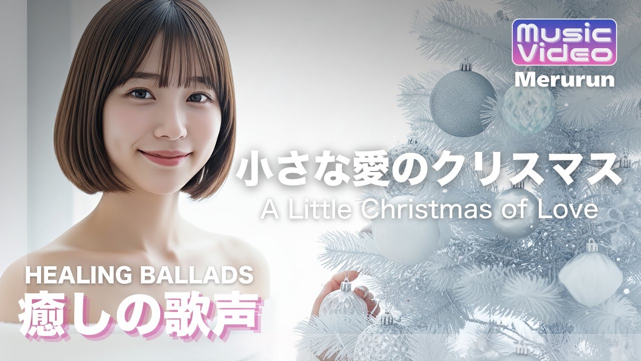 派手なクリスマスじゃなくていい。ただシンプルに愛を伝えよう！【癒しの歌声】小さな愛のクリスマス / A Little Christmas of Love [Merurun]